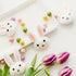 Easter Garland, Bunny Garland, Pastel Rainbow Felt Garland, Spring Banner, Easter mantel decor